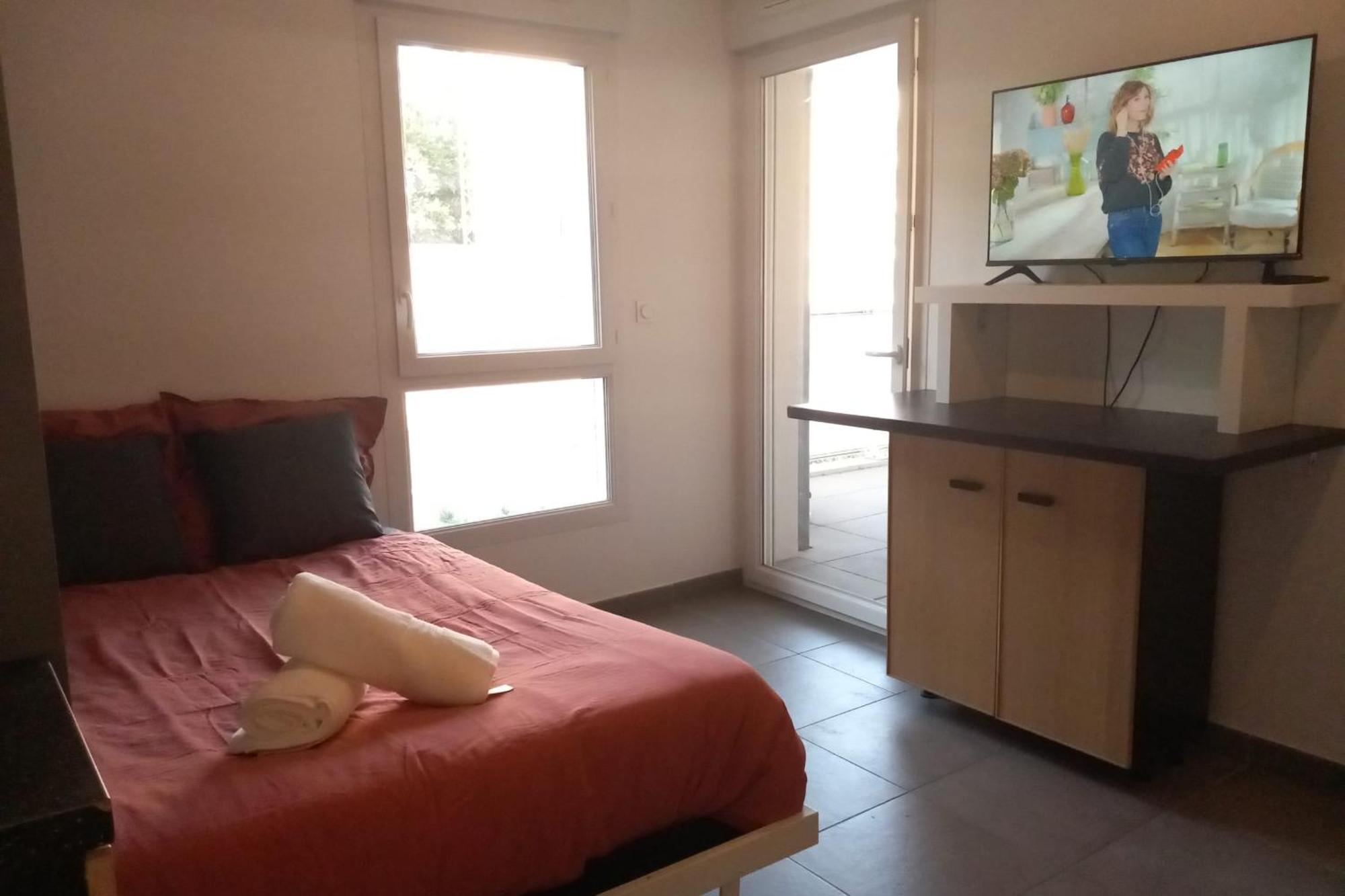 69A - Cosy Studio Ideally Located Lyon Gerland Exterior foto